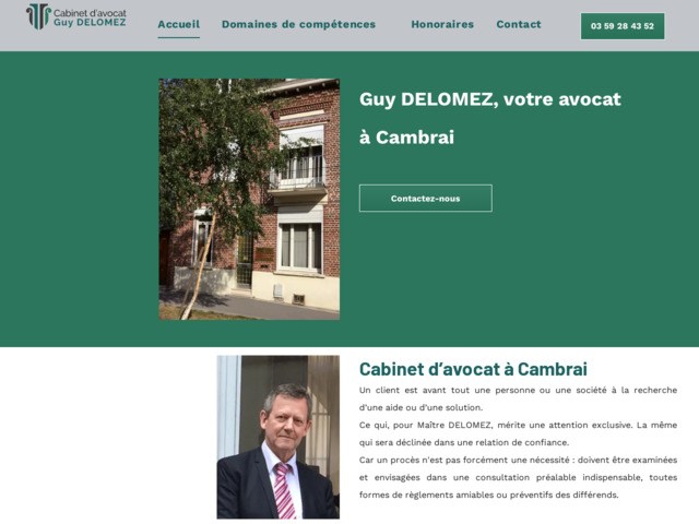 Avocat guy delomez à cambrai