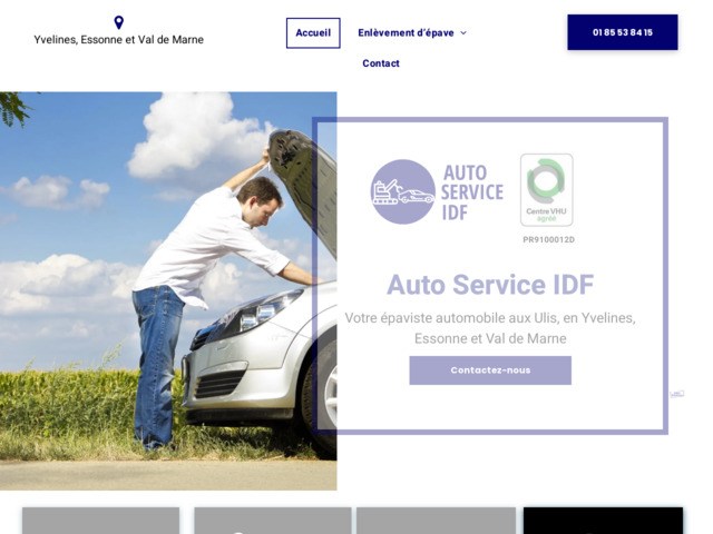 Enlèvement d'épave dans les Yvelines