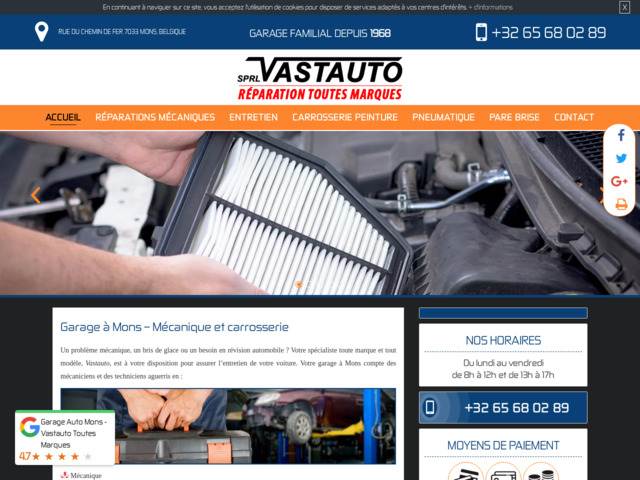 Garage d'entretien automobile  Mons