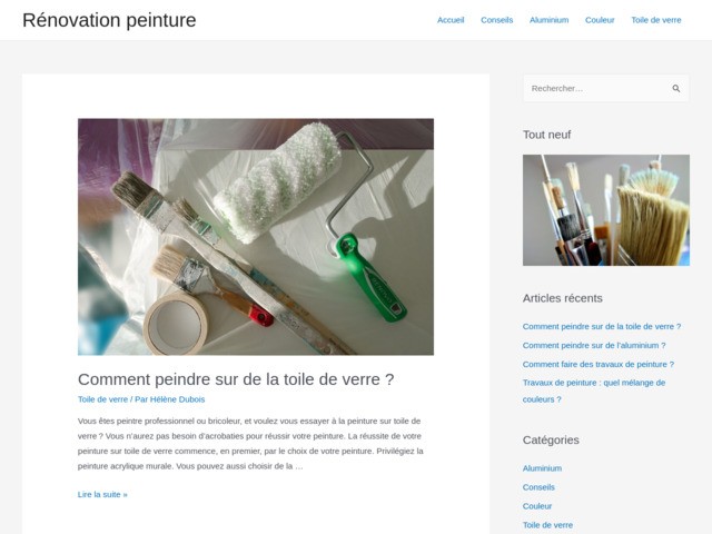 Rénovation peinture | salle de bain, cuisine, meuble, carrelage