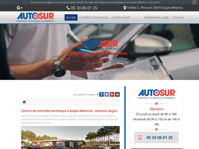 Centre de contrôle technique à gujan-mestras