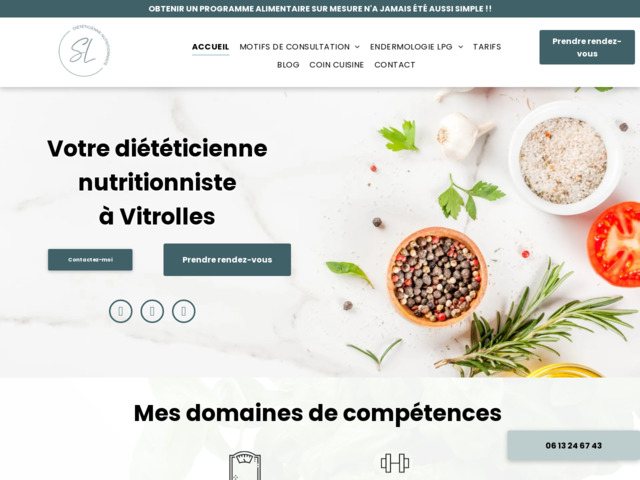 Diététicienne pour rééquilibrage alimentaire à vitrolles