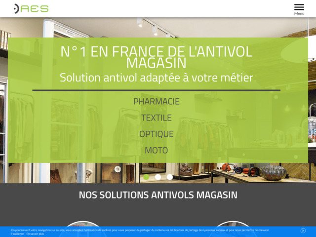 AES Protection : Vente de systèmes antivol en magasin