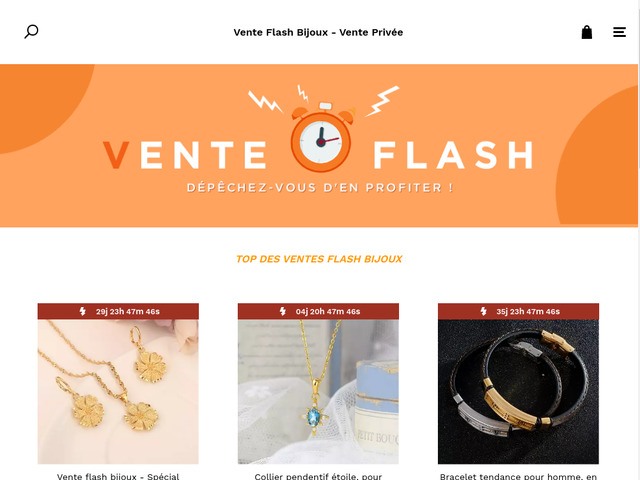 Bijoux pas chers en promotion
