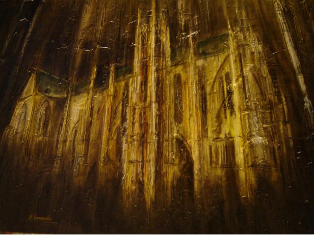 Peinture sculpture land art photos