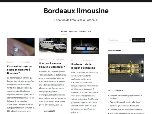 Bordeaux limousine | mariage, aéroport, taxi, anniversaire, fête