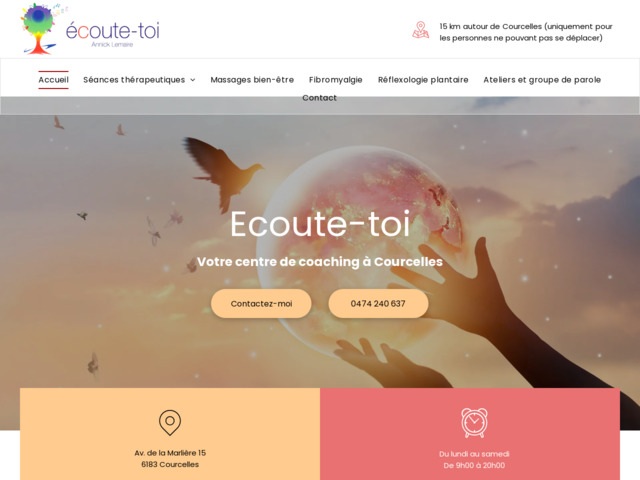 Séances de thérapie personnalisée à courcelles