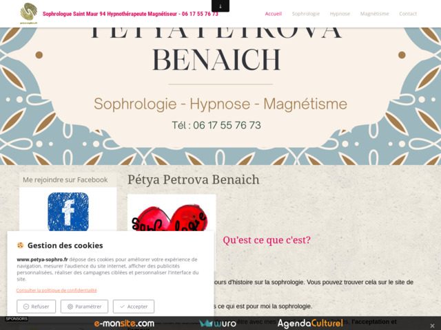 Sophrologue Saint-Maur 94 hypnothérapeute magnétiseur - 06 17 55 76 73