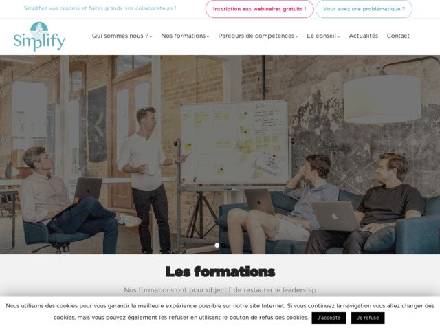 Simplify entreprise de consulting en lean management