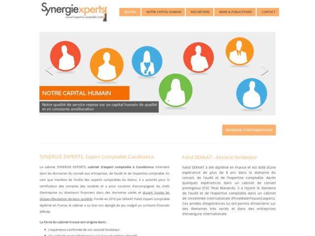 Synergie experts, expert-comptable Casablanca