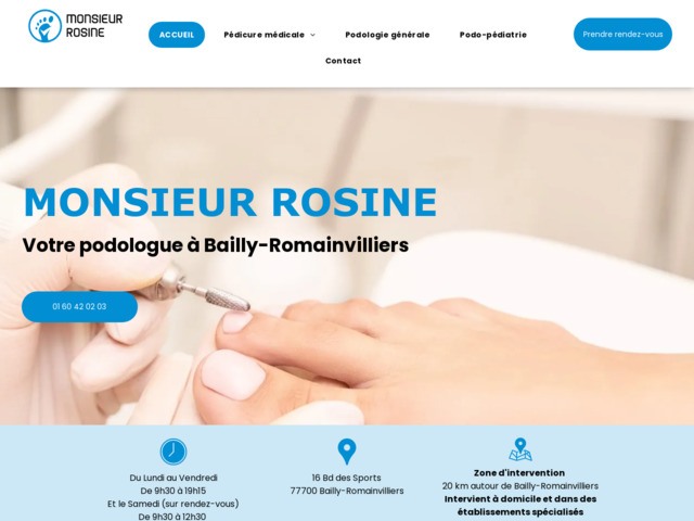 Podologue à Bailly-Romainvilliers (77)