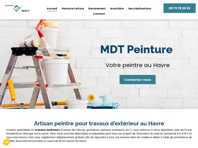 Artisan peintre au Havre - MDT Peinture