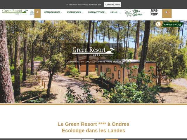 Green resort - eco resort dans les landes