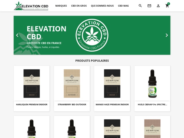 Elevation CBD - Grossiste français