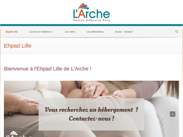 L'Arche : EHPAD à Lille pour couples ou personnes seules, à partir de 60 ans