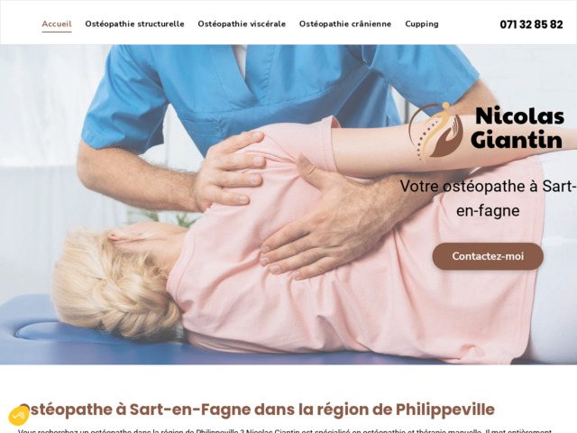 Votre ostéopathe à Philippeville