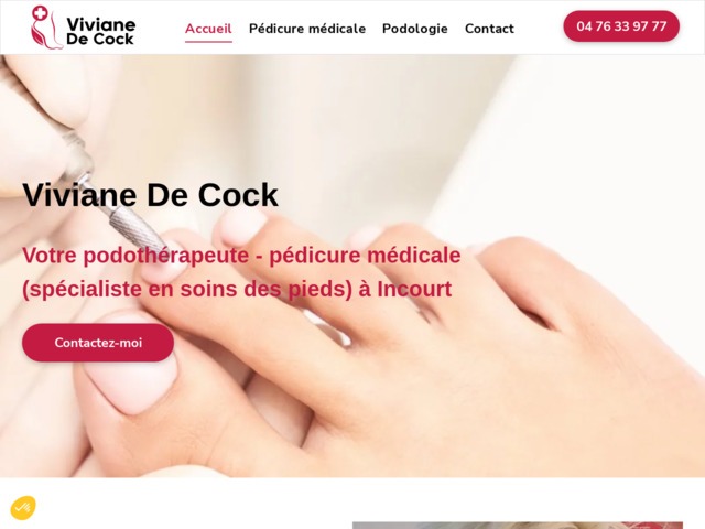 Pédicure médicale à domicile