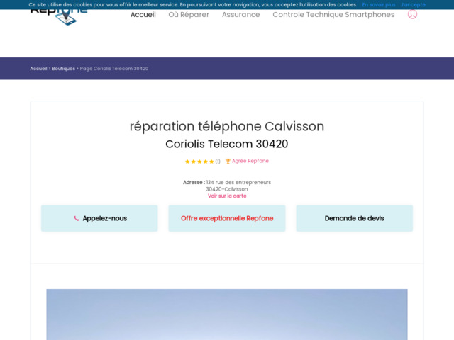 Réparation de téléphone à Calvisson