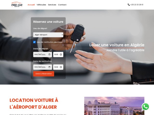 Location voiture Alger aroport