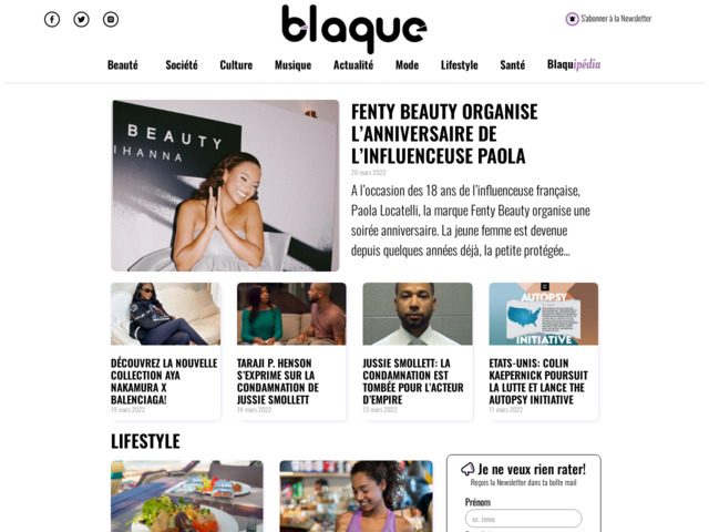 Le magazine de la femme noire
