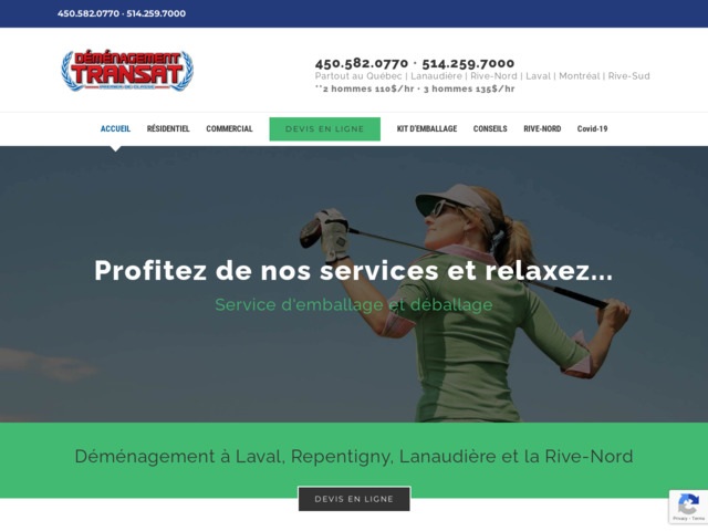 Dmnagement transat transport - lanaudire