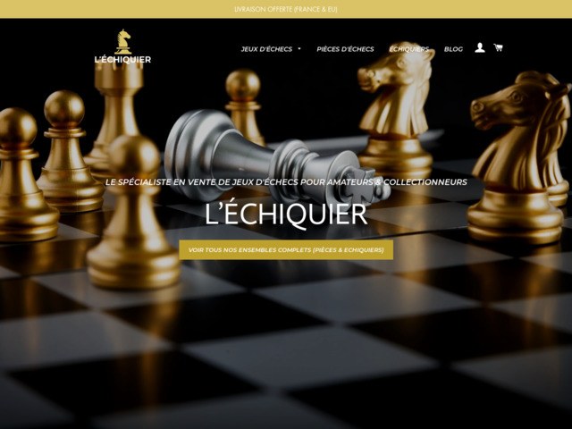 L'Echiquier, boutique de jeux d'checs & chiquiers
