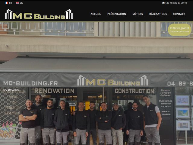 Entreprise rénovation cannes - mc building