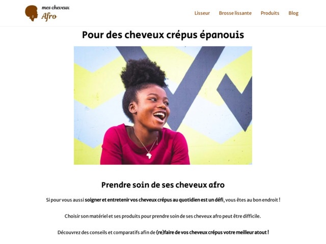 Blog de conseils et astuces pour cheveux afro et crépus, lisseurs, produits