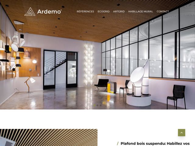 Ardemo, spécialiste du plafond en bois