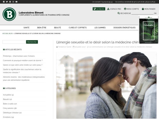 Désir sexuel médecine chinoise