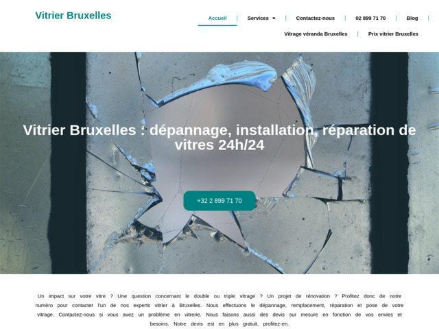 Vitrier Bruxelles 24