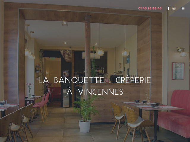 La banquette : votre crêperie à vincennes