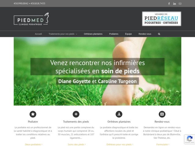 Clinique podiatrique Piedmed