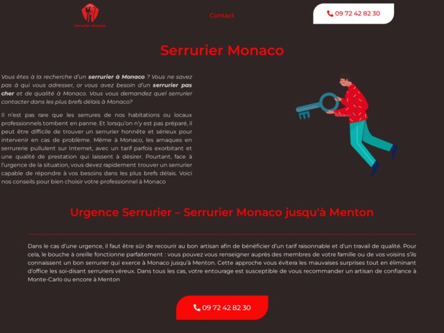 Serrurier Monaco, dépannage serrurier en urgence à Monaco