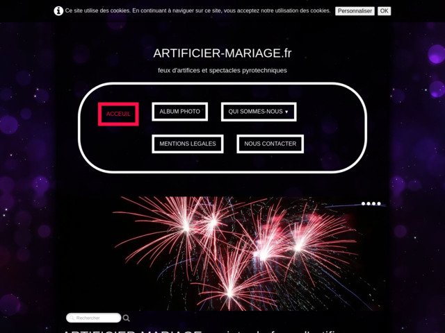 Artificier-mariage.fr socit de feu d'artifice pas cher professionnel