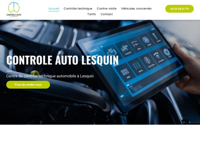 Auto Contrle  votre disposition pour un contrle technique  Lesquin
