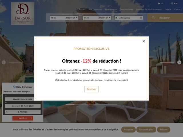 Palais d'hôtes darsor