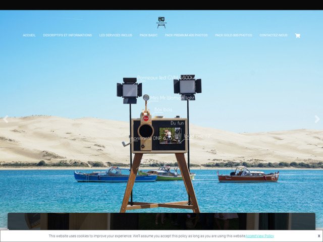 Mon photobooth du bassin