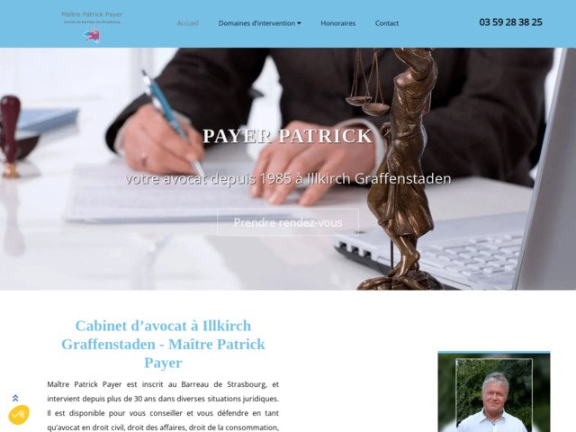 Avocat en droit civil à Strasbourg, Patrick Payer
