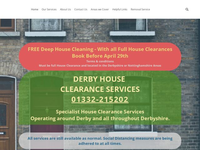 Derby house clearance services
