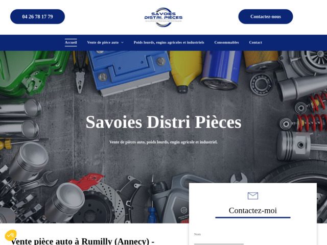 Garage de vente des moteurs automobiles  Rumilly | Savoies Distri Pices