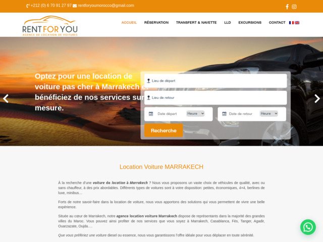 Location voiture marrakech