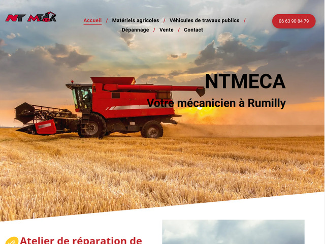 Un spécialiste en réparation de matériel agricole