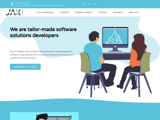 Jak solutions : une équipe d'experts en création de logiciels