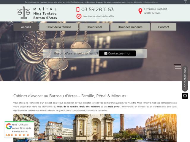 Avocat de divorce à Arras, maître Nina Tonkeva