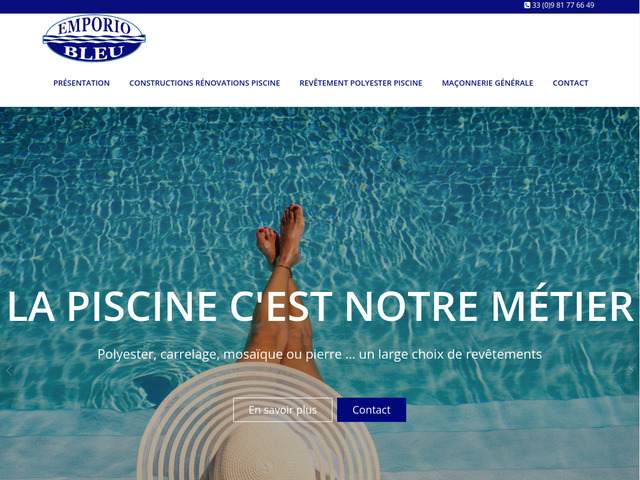 Rénovation piscine Var - Emporio Bleu