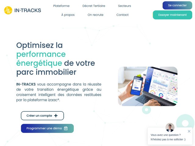 Solution de supervision des consommation énergétiques des bâtiments