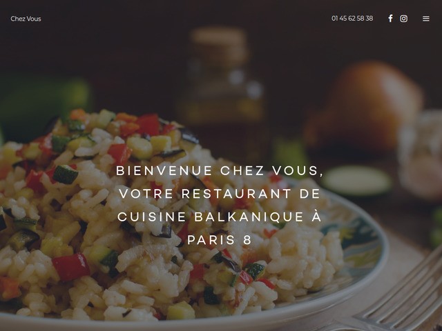 Restaurant Paris 8 : Cuisine des Balkans | Chez-Vous