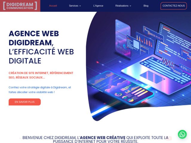 Agence web et cration de site internet Digidream