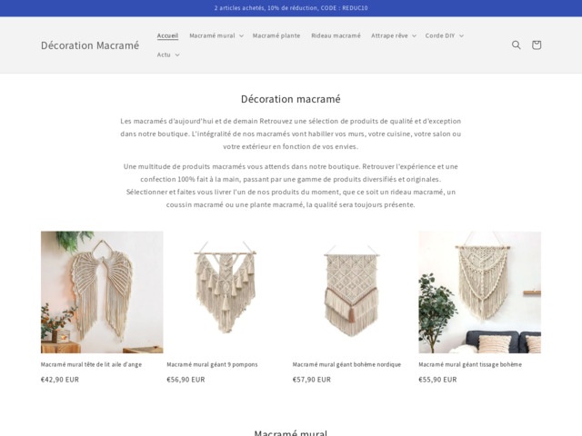 D�coration macram�